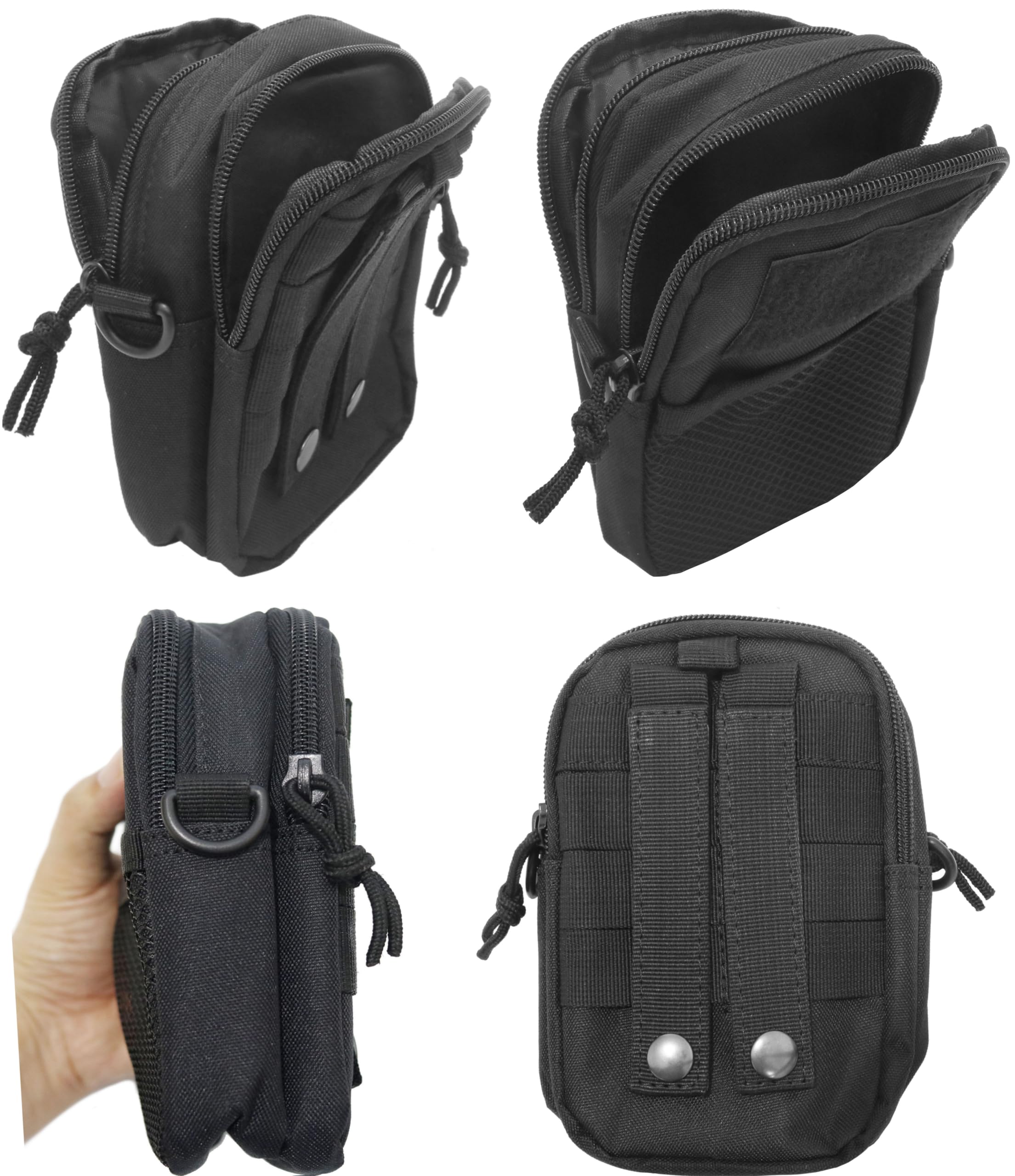 Amazon.co.jp: 多機能 Molleポーチ モール システム タクティカル